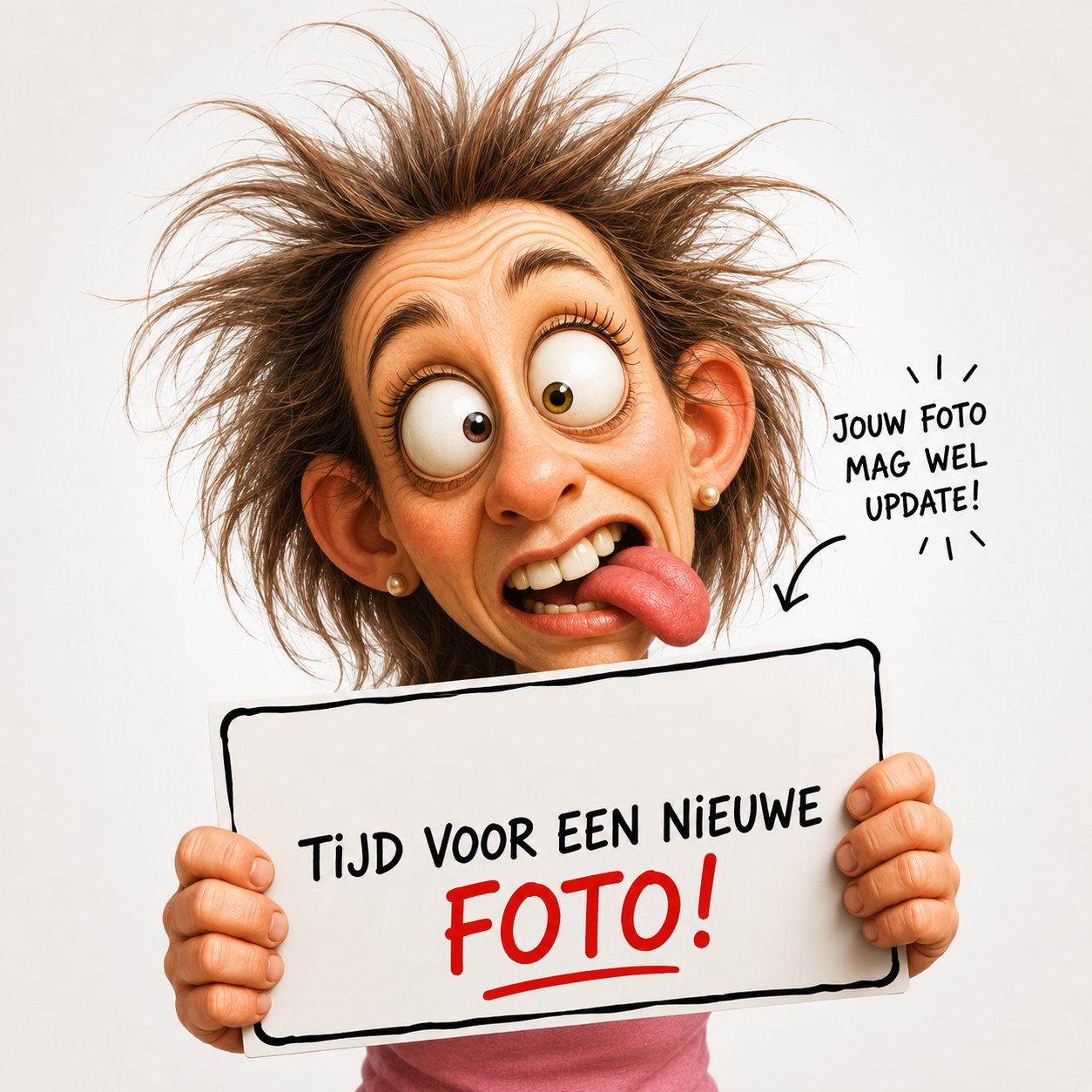 Tijd om je pasfoto te wijzigen!