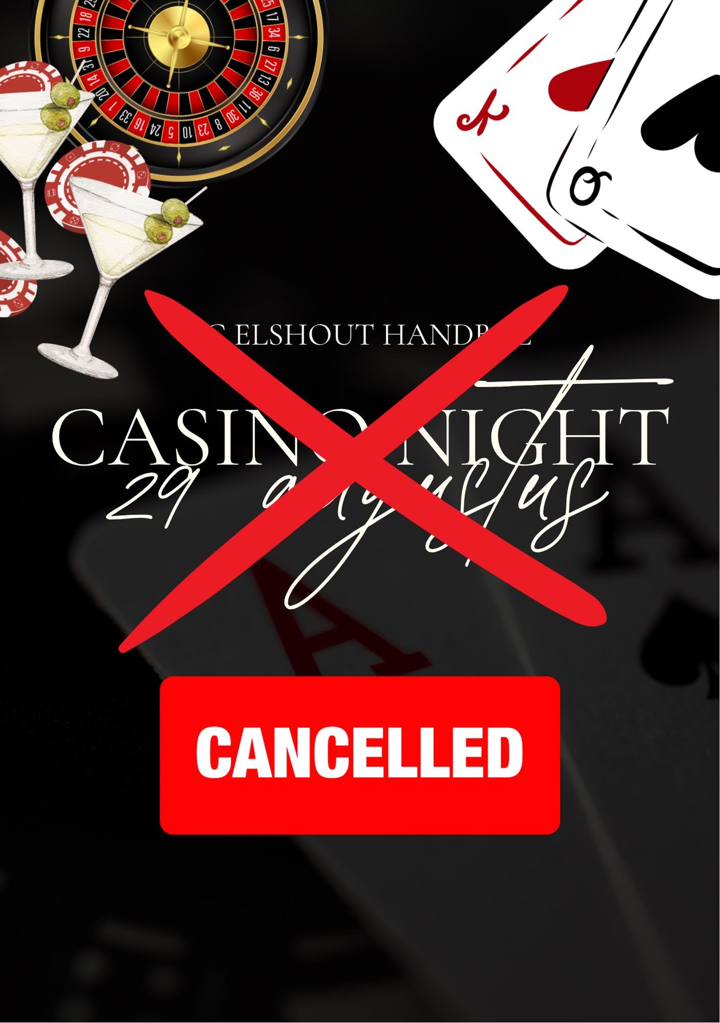 Inschrijven Jubileum CASINONIGHT